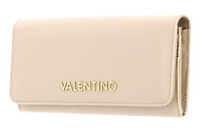 VALENTINO Divina SA Wallet L Geldbörse Ecru Beige Neu