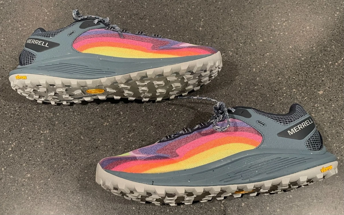 Merrell rainbow trail runners 2025
