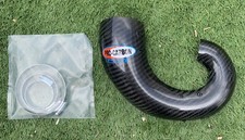 KTEG11 PRO CARBON EXHAUST GUARD SLIGHT 2nd FITS STANDARD PIPE KTM SX65 2009-2026