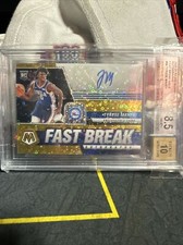 Fast Break Tyrese Maxey Auto Gold /10 Bgs 8.5 🔥🔥🔥 Career High in Points 52 🔥