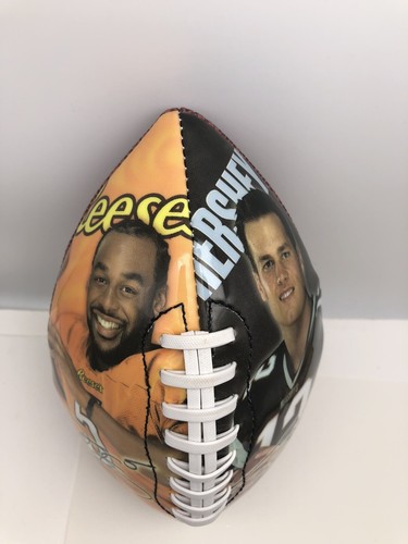 TOM BRADY MCNABB HERSHEY PROMO MINI FOOTBALL Super Bowl XXXIX PATS EAGLES - Picture 2 of 7