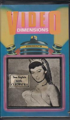 TWO NIGHTS WITH CLEOPATRA: A 1954 VHS COMEDY CLASSIC STARRING SOPHIA LOREN.