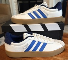 Size 10 - adidas VL Court 3.0 Core White Bright Royal Dark  display picture 3