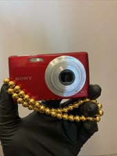 Sony Cyber-shot DSC-W620 14.1MP Digital Camera - Red WORKING VGC NO BATTERY