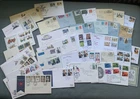 UK Great Britain - bulk of 43 used and unused cover some FDC