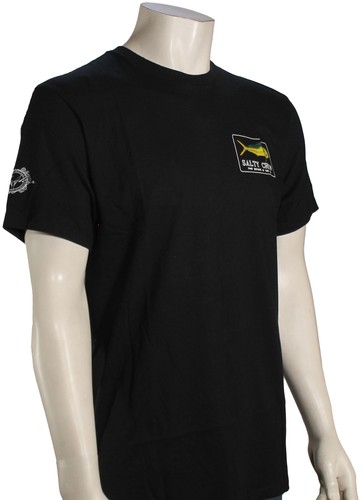 Salty Crew Golden Mahi Premium T-Shirt - Black - New
