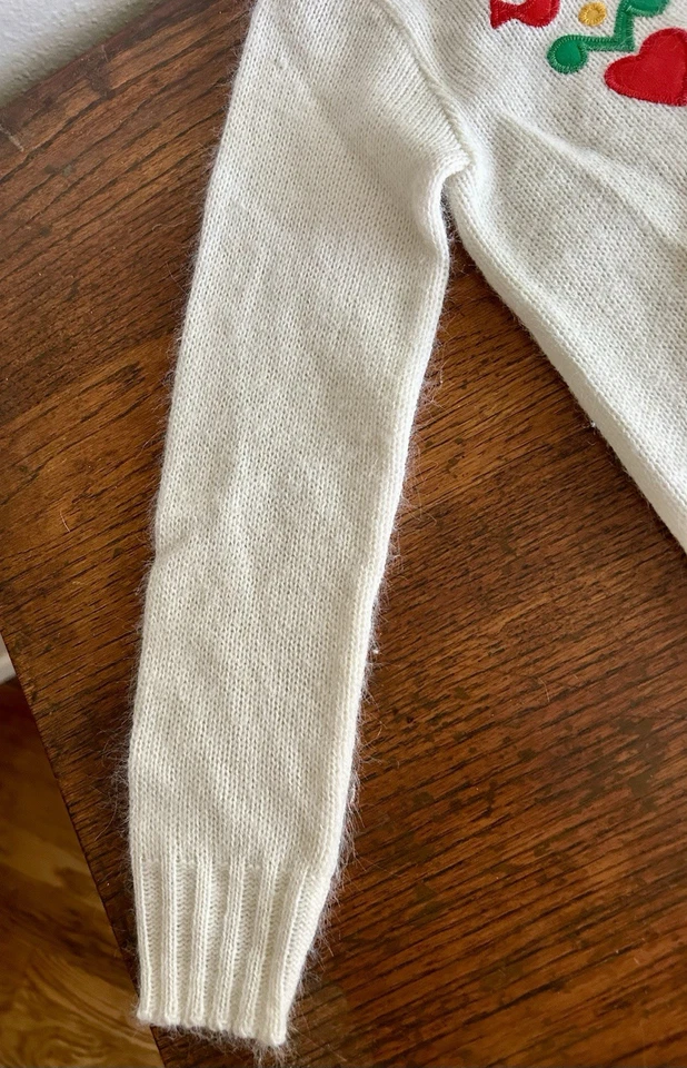 Suéter Vintage Florence Eiseman Bordado Niñas 6x Foto 4 de 4