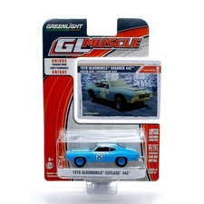 1970 OLDSMOBILE CUTLASS 442 * GL MUSCLE / SERIES 14 *  2015 Greenlight  1:64