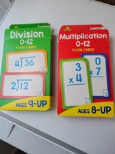Multiplication and division flash cards
