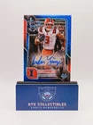 2025 Bowman Chrome University Football Blue Mini-Diamond Refractor Kaden Feagin #BCA-KF