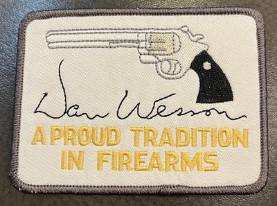 Dan Wesson Firearms Guns Vintage Style embroidered patch