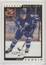 1996-97 Score Mats Sundin #160 HOF q7c