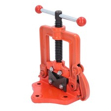 // Heavy Duty Bench Pipe Vice For Cutting And Threading Pipes
