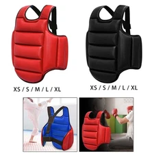 Taekwondo Protector Vest Karate Guard Chest Protector Body for Sparring Training
