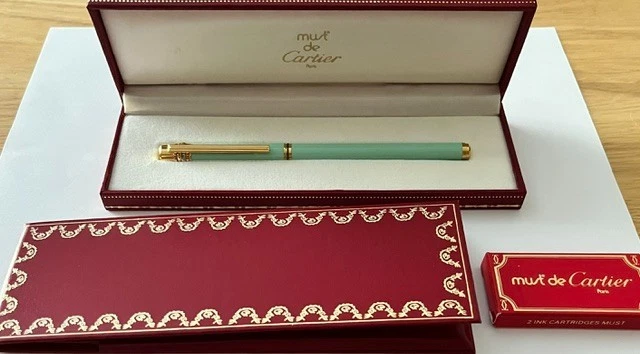 Cartier Collectible Gold, 18K Nib Fountain Pens for sale | eBay
