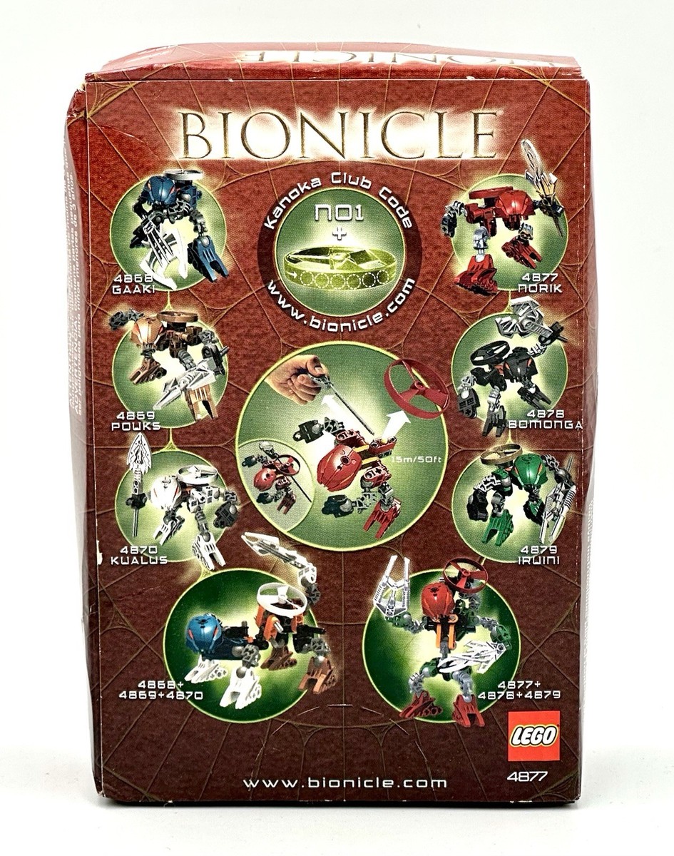 reokun 出品 LEGO Bionicle: Rahaga Norik (4877) NIB & Retired 673419057806| eBay