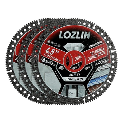 #ad 3PCS 4.5quot; Diamond Blades Ultra Thin Dry Cut for Tile Marble Ceramic Porcelain $34.99