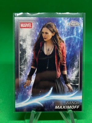 Wanda Maximoff Scarlet Witch 2025 Topps Chrome Marvel Studios Phase Two #52