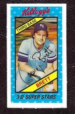1980 Kellogg's Super Stars, #9 George Brett, Kansas City Royals, NM-MT!