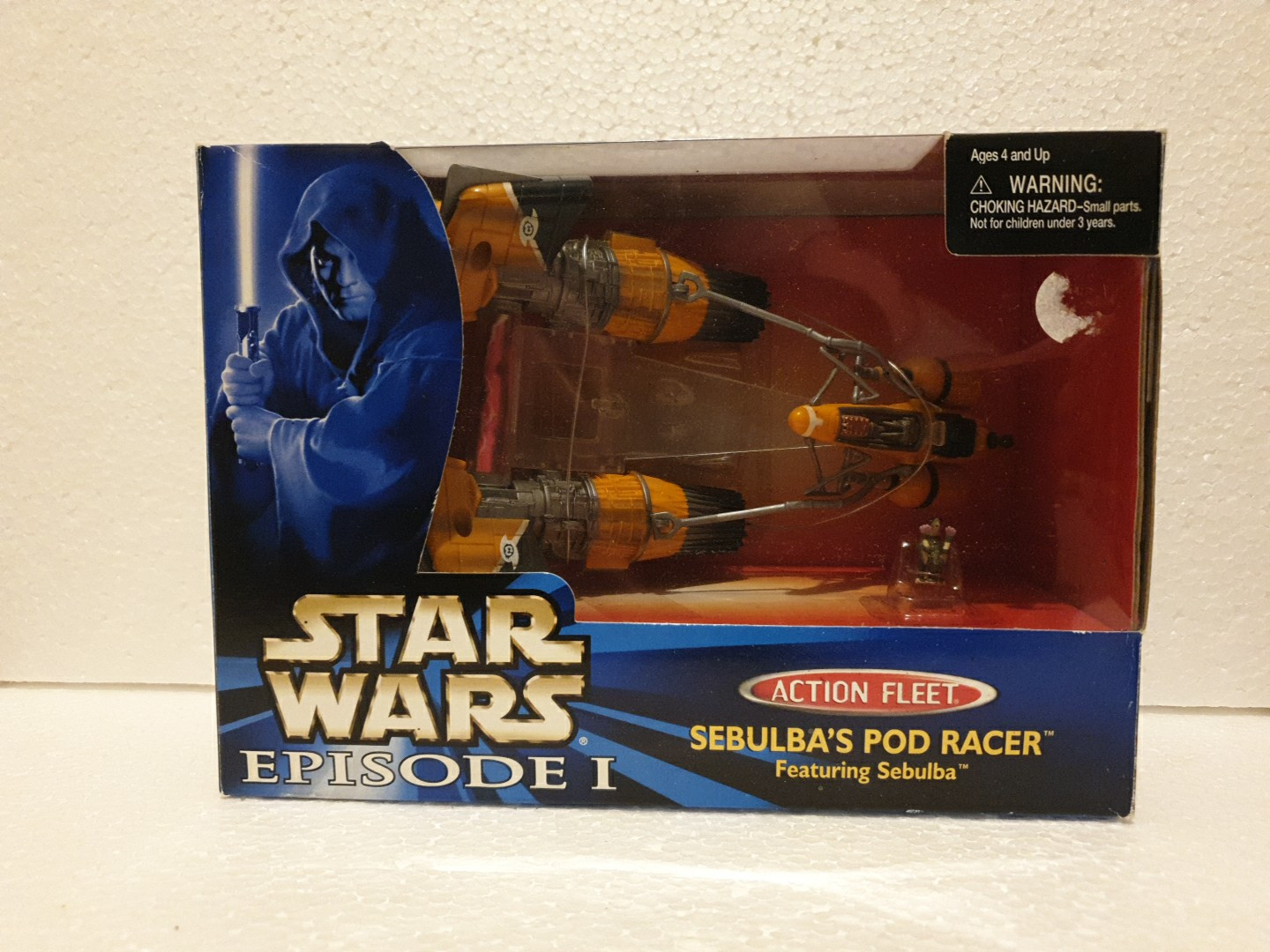Star Wars Episode I Action Fleet Sebulba's Pod Racer Featuring Sebulba Galoob