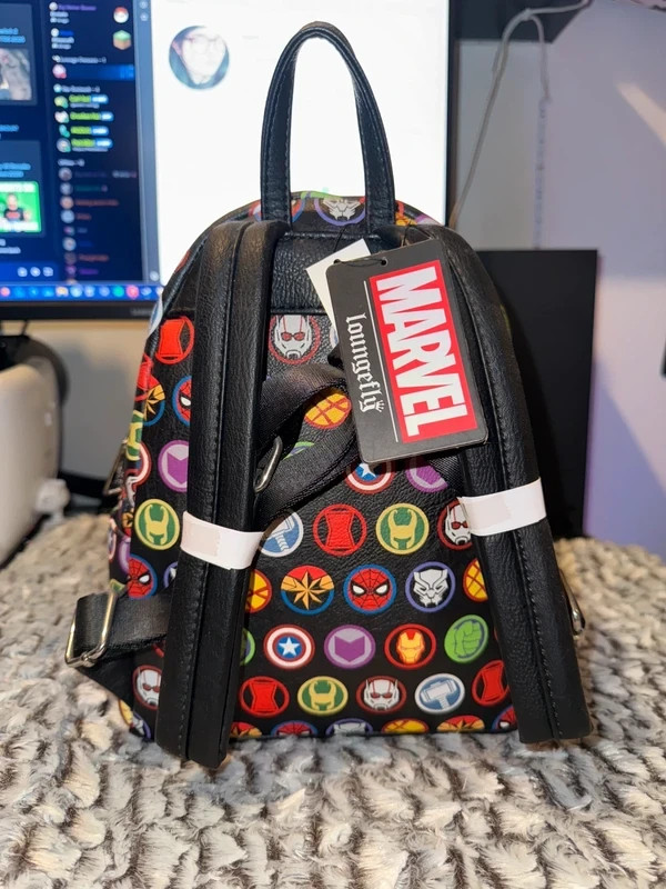 Marvel Avengers icons Loungefly mini backpack - Japan limited edition exclusive image 2