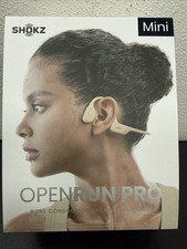 Shokz OpenRun Pro Mini Bone Conduction Sport Headphones - Beige