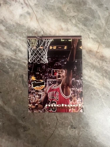 1993 Topps Stadium Club Basketball Michael Jordan Frequent Flyers card# 181