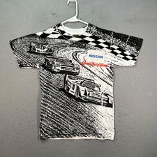 Vintage 90s Nissan Grand Prix Of Miami IMSA GTP Racing T-Shirt Size Medium