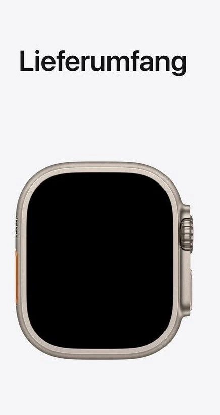Apple Watch Ultra 2 49 mm Titan Natur GPS + Cellular – Ohne Zubehör - Bild 2 von 2