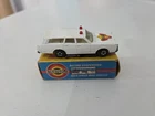 Vintage Lesney Matchbox Superfast No 55 Mercury Estate Police Car With Box