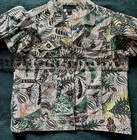 TAHARI Linen Tropic Floral Print Jacket Women Sz M Coastal Travel Vacation — photo 8