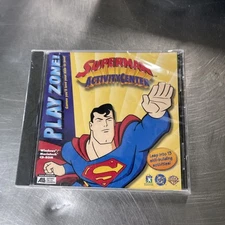 Superman Activity Center PC Cd Rom NEW SEALED