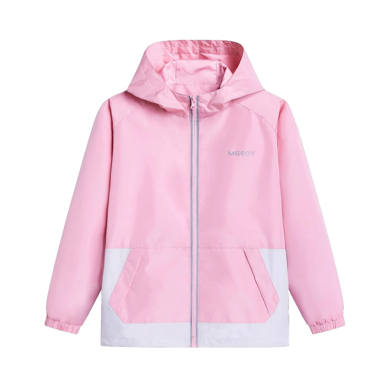 Girls Rain Jacket Hood Lightweight Waterproof Raincoat Rain Coats for Girls K...