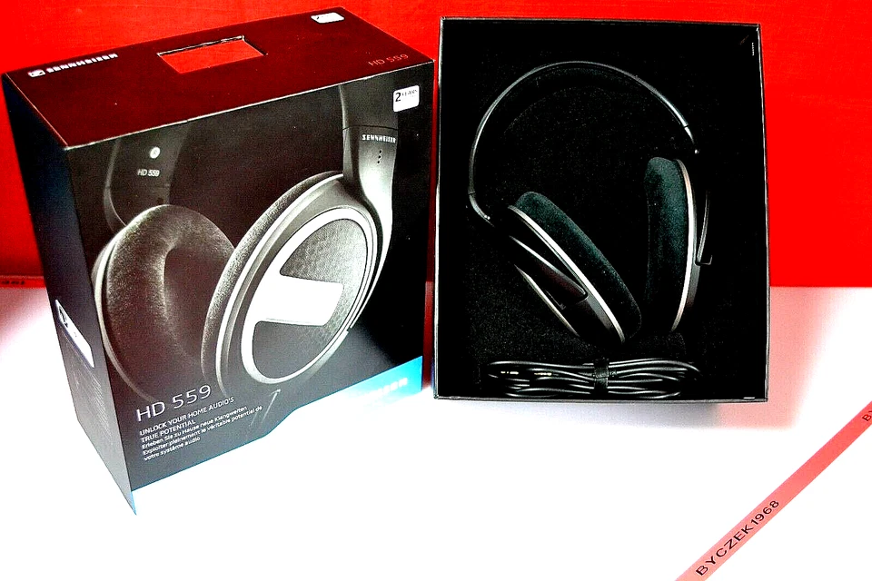 Sennheiser HD- 559 Stereo Bügelkopfhörer -OVP -  TOP   Zustand  ., Foto 4 von 5