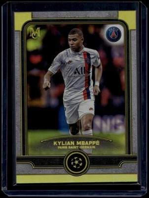 2019-20 Museum Collection Kylian Mbappe #65 Gold /50