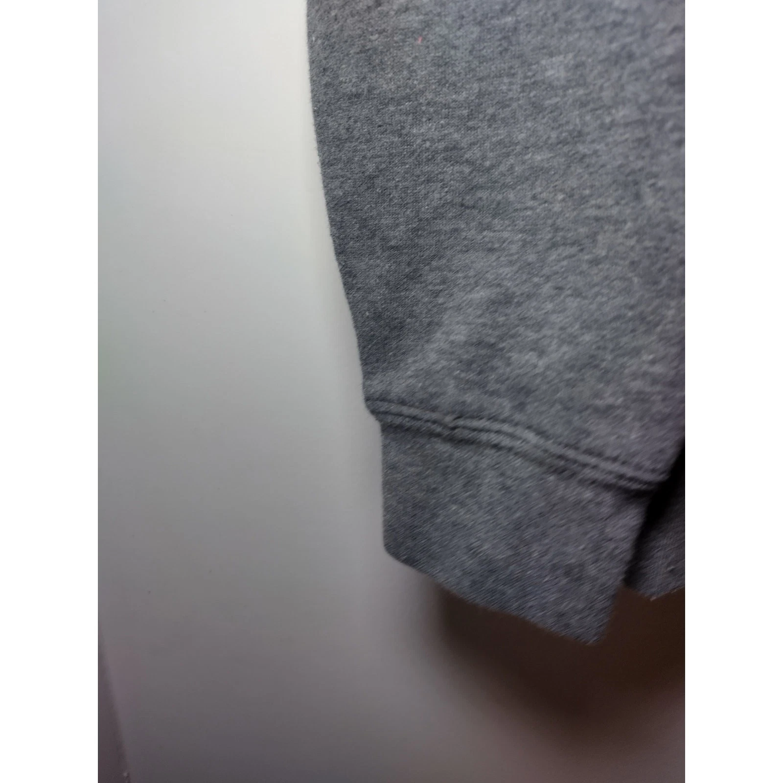 VETEMENTS Knights Apparel Felpa Uomo UNC Pile Felpa con Cappuccio Tasca Pullover Anteriore Grigio S