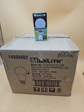 Case Of 50 MaxLite E15A19DLED27/G6 15 Watt LED Bulbs