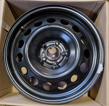 17"CITROEN DISPATCH, EXPERT(2016-25), VIVARO(2019-25) GENUINE BLACK STEEL WHEEL