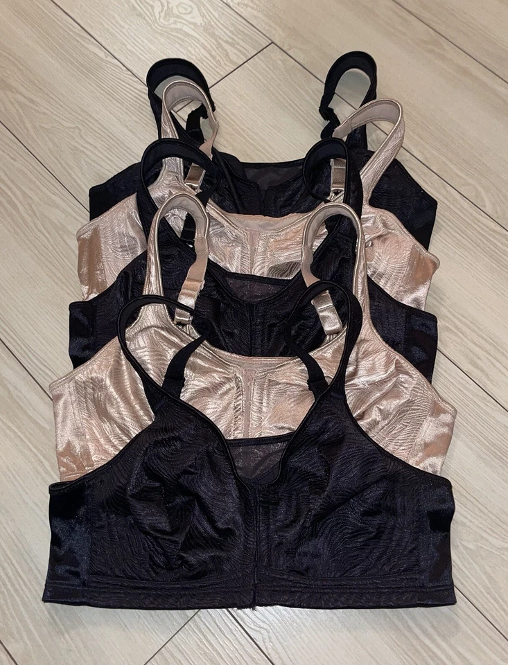 5 Playtex 18 Hour E525 Wire Free Bras Posture Boost PowerSupport Front Close 36C - Image 2 of 4