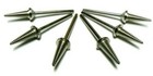 Mini Mandrels Tapered Screw Threaded Holder Miniature Mandrel 1/8" Shank 6 Pcs