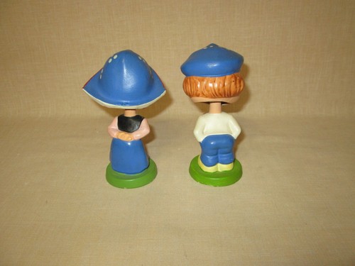 BELLA TESTA DI BOBBLEHEAD OLANDESE "KISS ME" VINTAGE ANNI '60 - OLANDA, ANNUISCE - CARTAPESTA - Foto 4 di 7