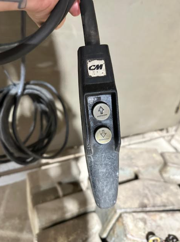 Coffing 1/2 Ton Electric Chain Hoist, Model: JLC1016, Lift 10 FT, 115-1-60V - Picture 8 of 8