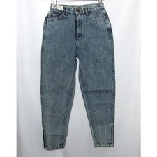 SALE Vintage Lee Jeans High Rise Waisted Zipper Ankle Union Made USA