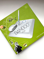 Wacom Bamboo Fun CTE450S USB Drawing Tablet w Pen Mouse Complete