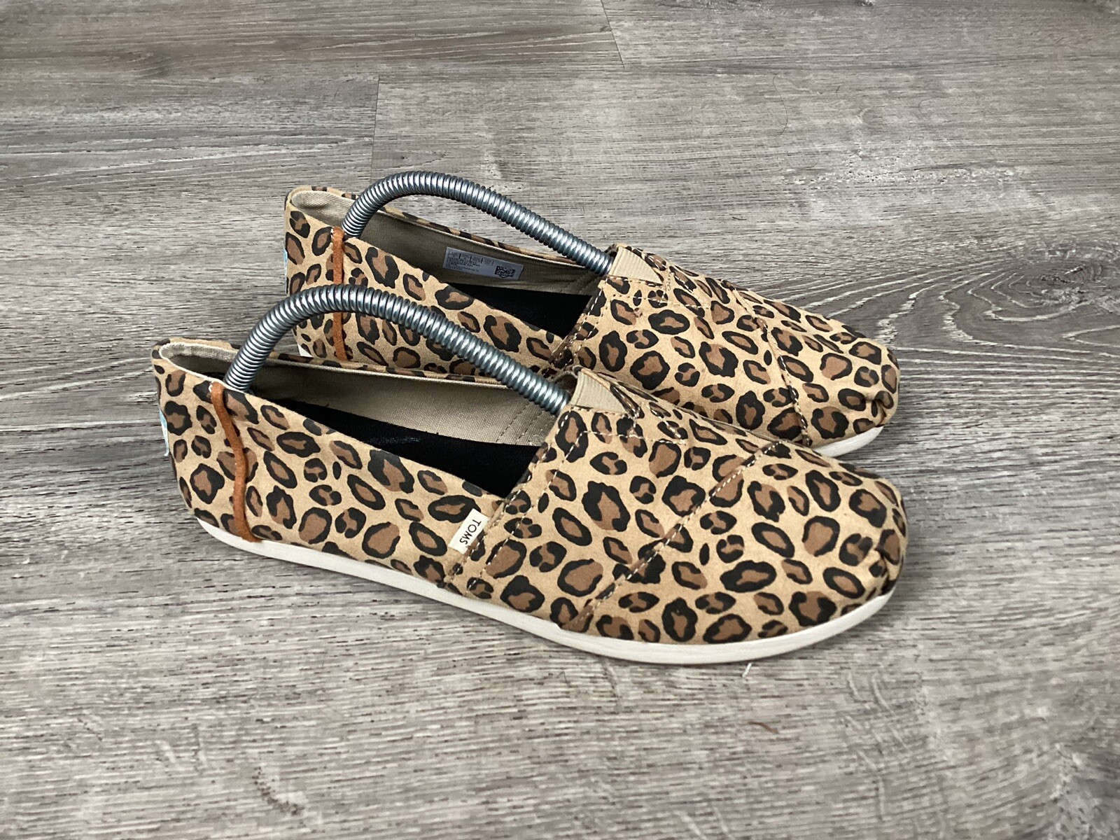 Toms Womens Cheetah Print Toms Flats Toms Womens Size Leopard