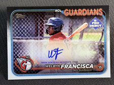 2024 Topps Chrome PRO DEBUT ROOKIE AUTO Welbyn Francisca item 3