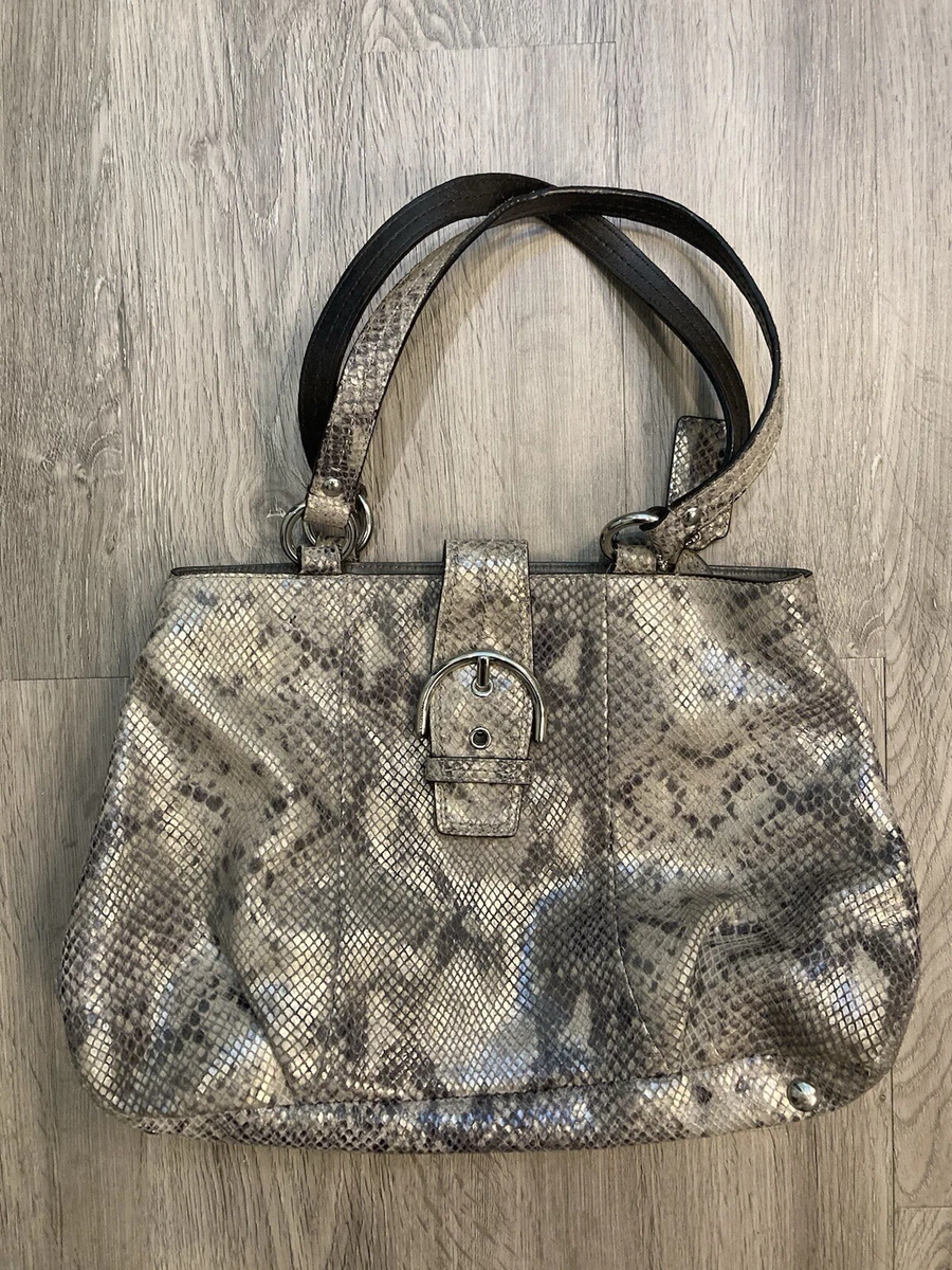 Coach Python Bags & Handbags for Women for sale | eBay