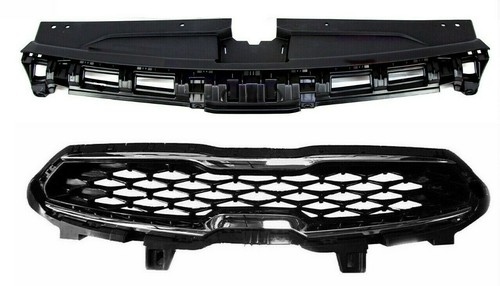 6 PCS For 19-21 Forte Grille Upper Lower Radiator Cover Deflector Lip Fog Cover - Picture 6 of 12