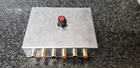 Audio Switcher ASPHO3MET RCA Phono Connectors Switch 3 stereo INPUT DIECAST