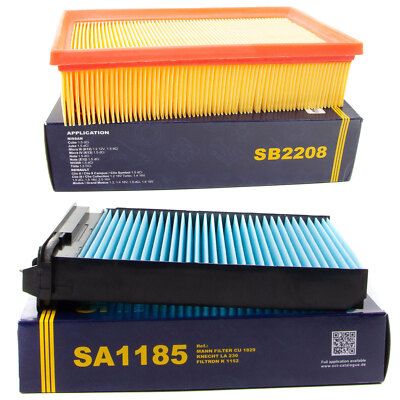 Filter Set Inspektion SCT Luftfilter + Innenraumfilter für Nissan Note Renault 